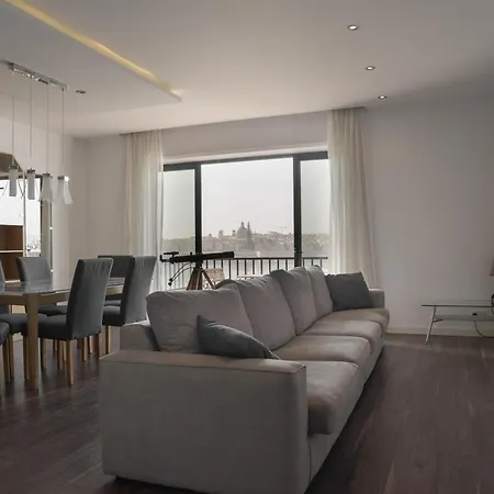 Luxury Seafront 3br With Valletta Views Apartament Gzira